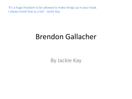 Brendon Gallacher - the Redhill Academy