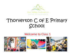 Thorverton C of E Primary School