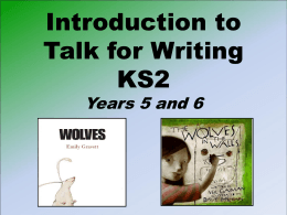 Talk for Writing