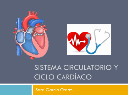 Circulación y ciclo cardíaco
