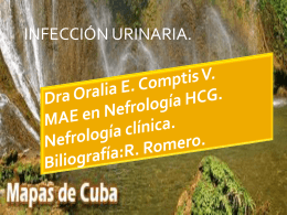 Dra Oralia E. Comptis V. MAE en Nefrología HCG.