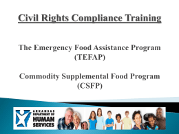 Civil Rights Compliance Training The Emergency