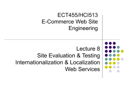 ECT 455/HCI 513 - DePaul University