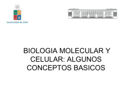 Conceptos Básicos de Biología Molecular y Celular