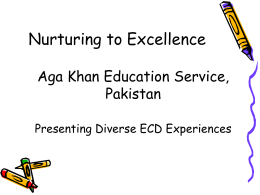 Aga Khan Education Service, Pakistan