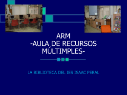 ARM -AULA DE RECURSOS MÚLTIMPLES-