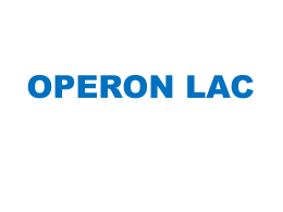 OPERON LAC - Bqexperimental`s Blog | Bioquímica