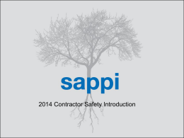 2014 Contractor Safety Training