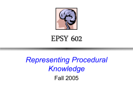 EPSY 602