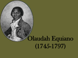 Olaudah Equiano (1745