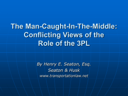 The Man-In-The-Middle: Conflicting Views of the