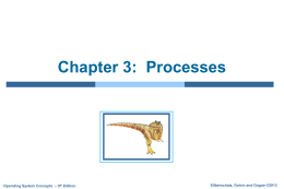 Module 4: Processes - University of South Carolina