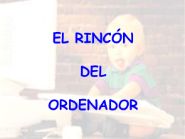 EL RINCÓN DEL ORDENADOR