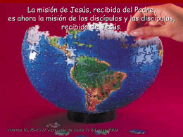 Ascensión de Jesús - Justicia y Paz