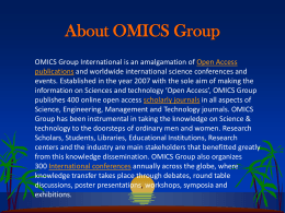 Lorem Ipsum - OMICS Group