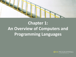 C++ Programming: Program Design Including Data
