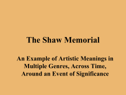 The Shaw Memorial