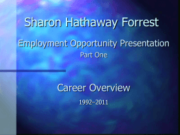 Sharon Hathaway Forrest