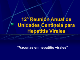 Impacto de la vacunación para HBV