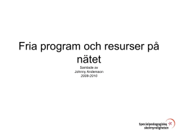 Fri programvara - Ågrenska