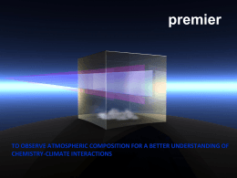 Premier Technical & Programmatic Presentation