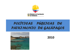 POLITICAS PUBLICAS DE PATRIMONIO