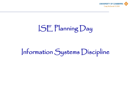 INFS2024 - Faculty of ESTeM | Staff site directory