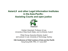 Challenges in improving access to Asian laws: the