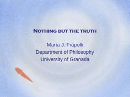 Truly Truth to Truth - Filosofía y Literatura