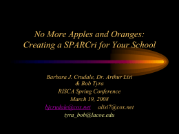 Celebrate Your Successes: Creating a SPARC