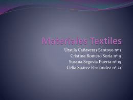 Materiales Textiles - La Gaya Ciencia Blog |