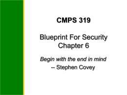 Introduction to Information Security Chapter 2