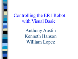 Robotics and Visual Basic