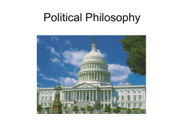 Political Philosophy - MDC Faculty Home Pages