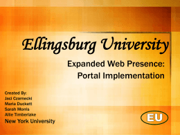 Ellingsburg University