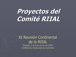 XI Reunión Continental de la RIIAL