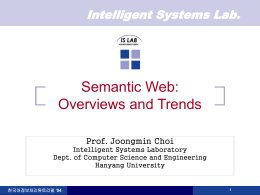 Semantic Web Overview