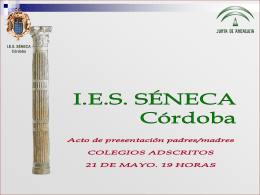 Diapositiva 1 - I.E.S. Séneca