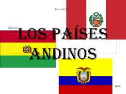 Los Países Andinos