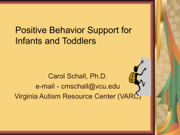 Strategies to Address Behavior at Home and School