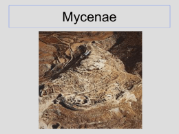 Mycenae - Collin College