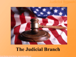 Judicial Branch - Nampa School District