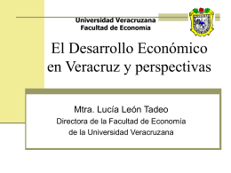 El Crecimiento Económico En Veracruz