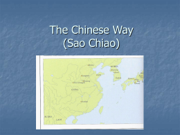 The Chinese Way (Sao Chio)