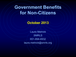 Government Benefits for Non