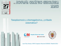 Diapositiva 1 - SEGO Sociedad Española de