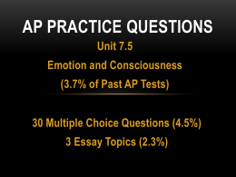 AP Practice Questions