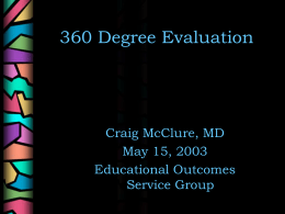 360 Degree Evaluation - Arizona Medical Education