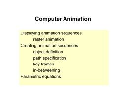 Computer Animation - University of Birmingham