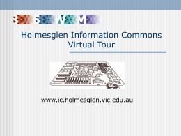Holmesglen Information Commons Virtual Tour